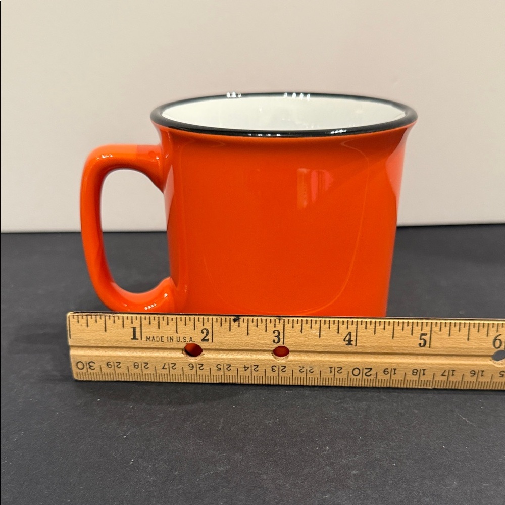 Halloween Mug My Broomstick Runs On Coffee Orange - Picture 4 of 6